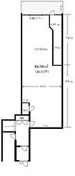 ロータリー三先の間取図画像