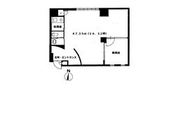 フィエルテ四条烏丸シュッドの間取図画像