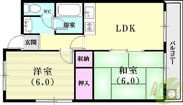 同じ建物の物件間取り写真 - ID:228050219307