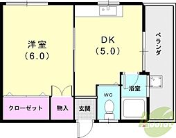 エール山崎 2階