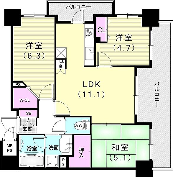 間取り：328000679042
