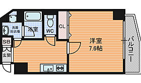 モンサンミッシェル北浜  ｜ 大阪府大阪市中央区今橋１丁目（賃貸マンション1K・8階・28.80㎡） その2