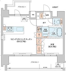 アジールコート新高円寺 9階/-