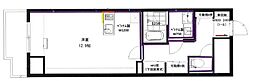 レジディア目白 ワンルームの間取図画像