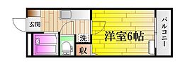 間取図画像 1K