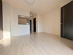 JR可部線 河戸帆待川駅 徒歩8分の賃貸アパート 1階1LDKのリビング/ダイニング