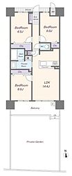 間取図画像 3LDK