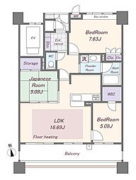 間取図画像 3LDK