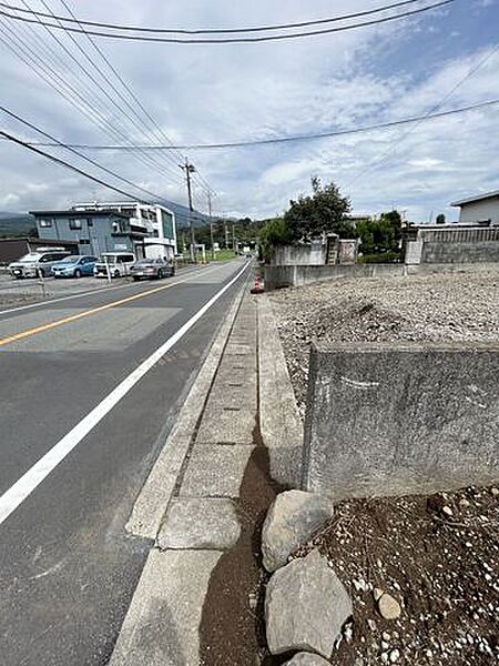 前面道路