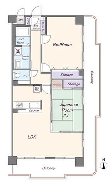 間取り：322000505445