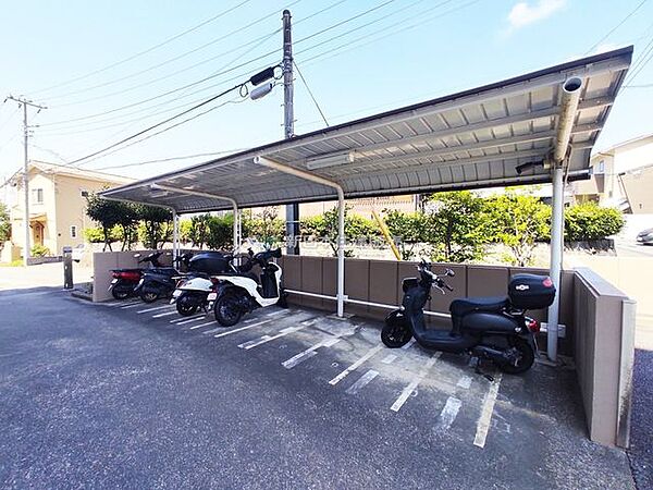 バイク置き場