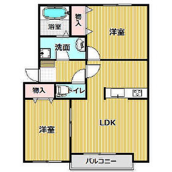 同じ建物の物件間取り写真 - ID:244003802871