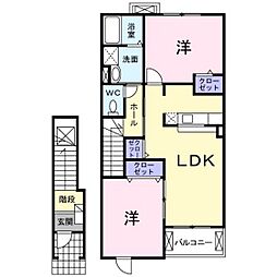 チェリーガーデン 2階