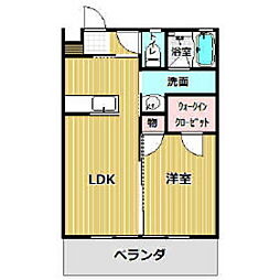 サウスヒルズＫ棟 2階