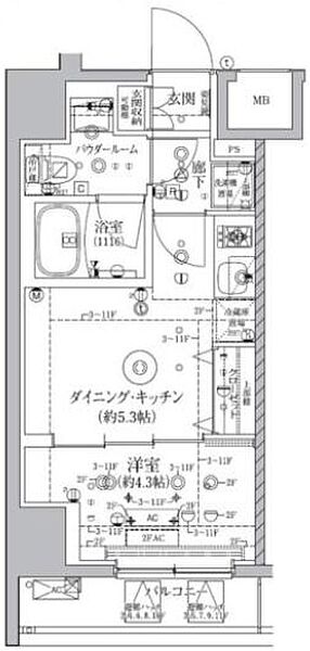 同じ建物の物件間取り写真 - ID:213103471463