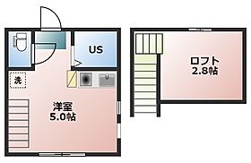 ケン21信濃町（KEN21信濃町） 202 ｜ 東京都新宿区信濃町13-25（賃貸アパート1R・2階・10.80㎡） その2