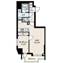 エスレジデンス新宿若松町(S-RESIDENCE新宿若松町) 402 ｜ 東京都新宿区若松町15-9（賃貸マンション1LDK・4階・41.65㎡） その2