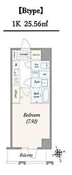 GRANPASEO浅草橋2 1Kの間取図画像
