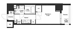 COMFORIA秋葉原ノース 1Kの間取図画像