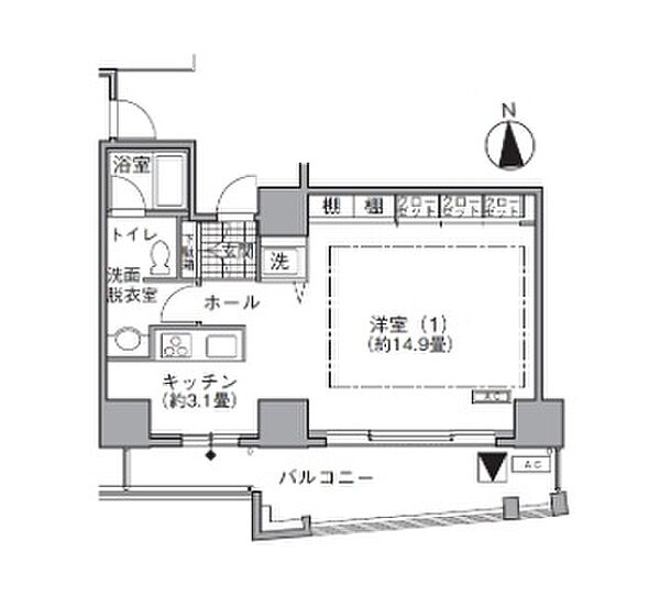 同じ建物の物件間取り写真 - ID:213096925549