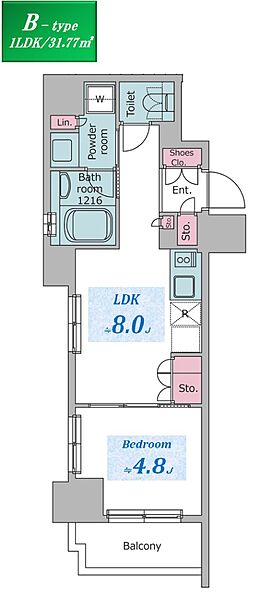 同じ建物の物件間取り写真 - ID:213100305127