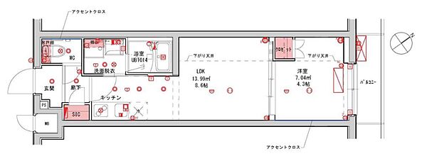 同じ建物の物件間取り写真 - ID:213101781758