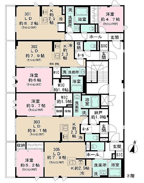 同じ建物の物件間取り写真 - ID:213102756522