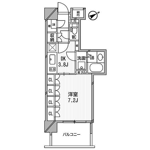 同じ建物の物件間取り写真 - ID:213105343958