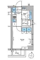 ブラウ戸越銀座テラス 308 ｜ 東京都品川区平塚２丁目12-13（賃貸マンション1K・3階・22.77㎡） その2