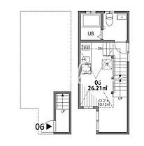 グランエッグス白金高輪 06 ｜ 東京都港区三田４丁目4-16（賃貸アパート1R・2階・26.21㎡） その2