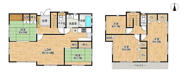 間取り：323000443982