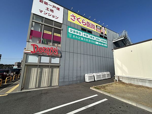 さくら医院まで　555m　徒歩約7分　診療の他にも人間ドック・特定検診・婦人科検診などもできる病院です！