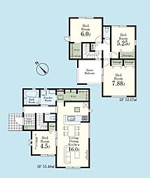 埼玉県所沢市北野2丁目