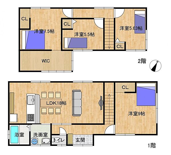 間取り：315000027998