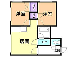 ハイツサングリーン 2階