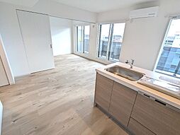 JR千歳線 千歳駅 徒歩4分の賃貸マンション 4階2LDKのリビング/ダイニング