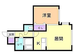 リベルテコリーヌII 1階