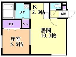 JR千歳線 千歳駅 徒歩15分 3階/-