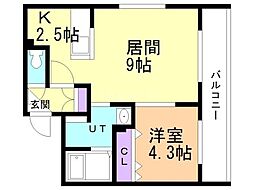 ＡＵＲＥＡ　ＴＥＲＲＡＣＥ 2階/-