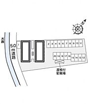 レオパレスプランドール 205 ｜ 岡山県赤磐市下市8（賃貸アパート1K・2階・20.28㎡） その11