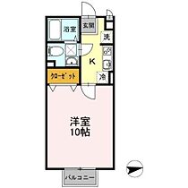 岡山県岡山市中区清水2丁目（賃貸アパート1K・1階・30.27㎡） その2