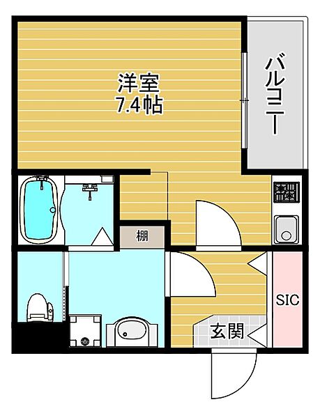 同じ建物の物件間取り写真 - ID:227078919989