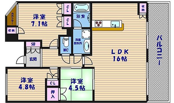 画像2:間取