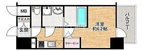 エスリード長居公園 PARK AVENUE  ｜ 大阪府大阪市住吉区南住吉1丁目3番6（賃貸マンション1K・2階・22.20㎡） その2