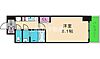 プレサンス谷町九丁目駅前3階6.4万円