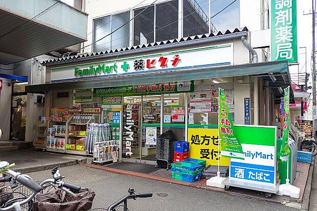 ファミリーマート＋薬ヒグチ亀戸東口店