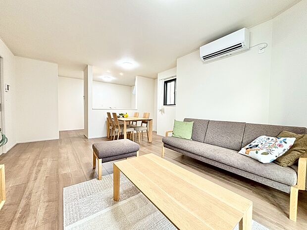 豊かな居住性と、安心感を満たすクオリティが見事に調和した住空間。