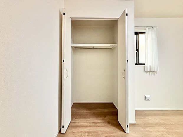 暮らし心地を大きく左右する収納を、適材適所に配置し使い勝手を考慮しました。