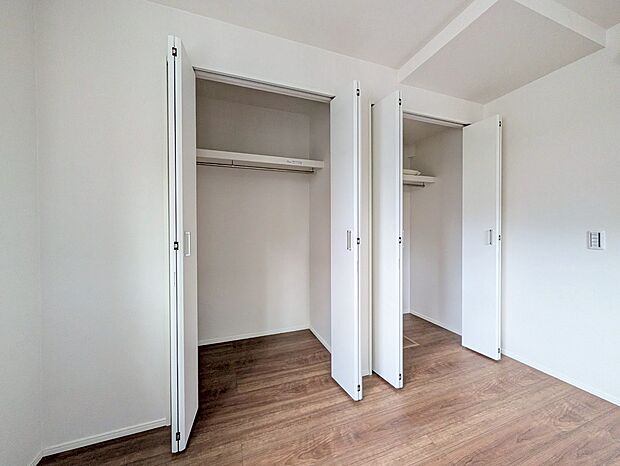 暮らし心地を大きく左右する収納を、適材適所に配置し使い勝手を考慮しました。