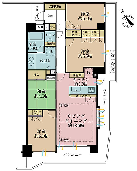 間取り：312001035335